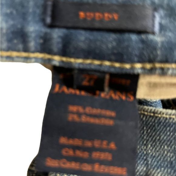 James Jeans womens size 27 Buddy boyfriend‎ distressed - see measurements - Picture 3 of 9